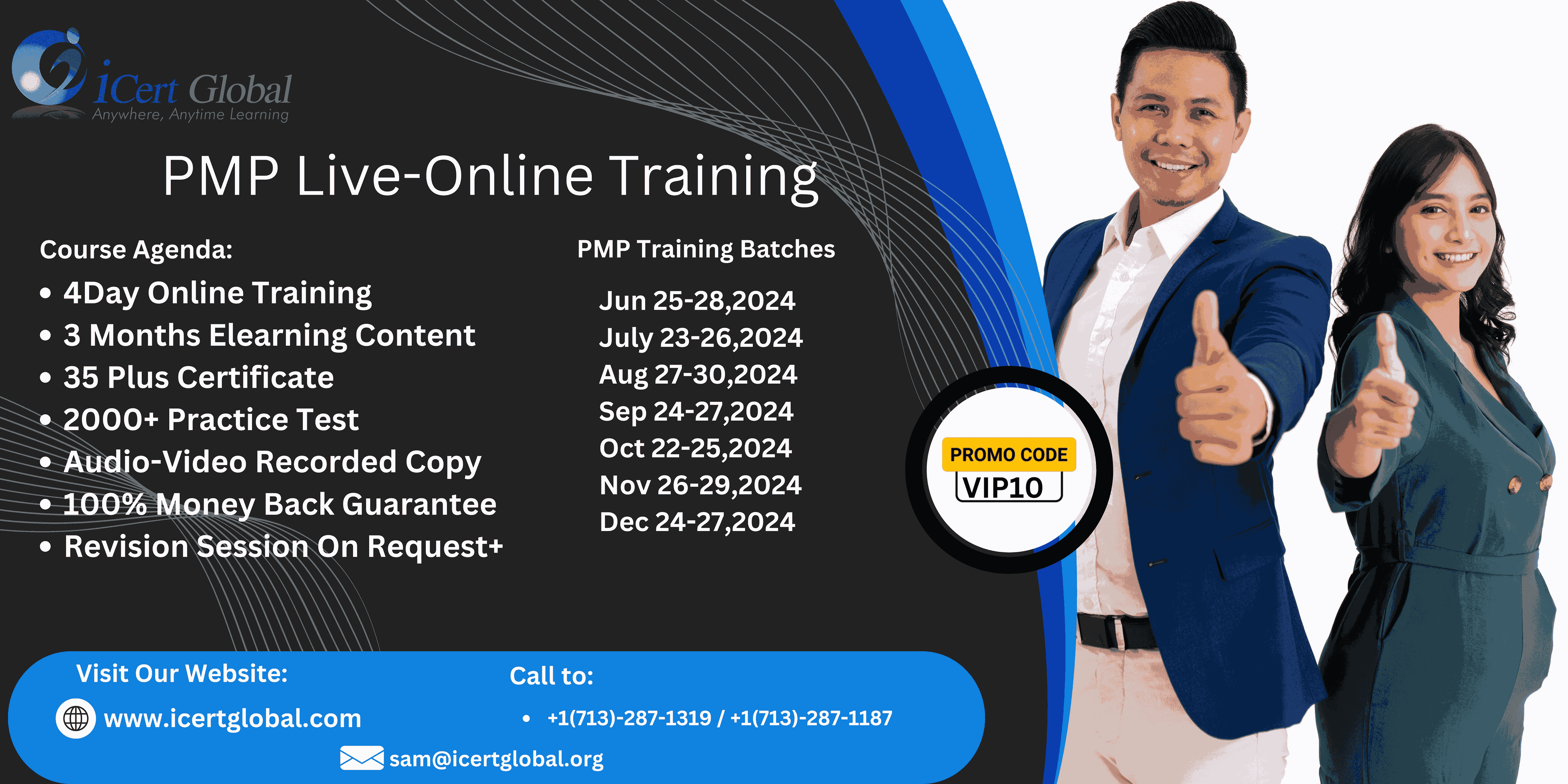 PMP Online Live Interactive Training